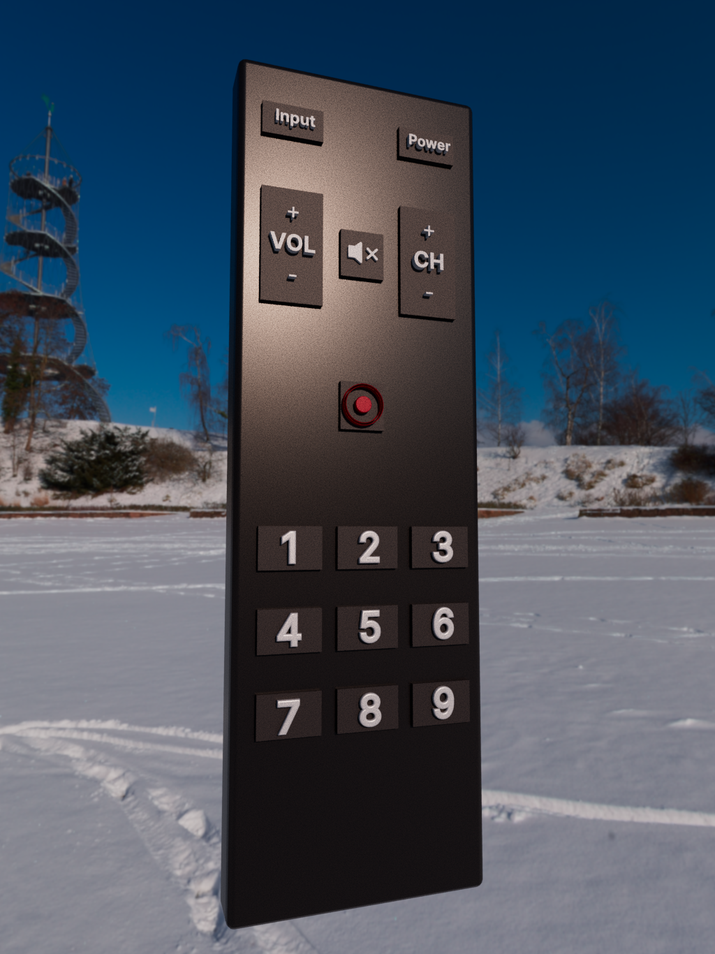 Remote snow